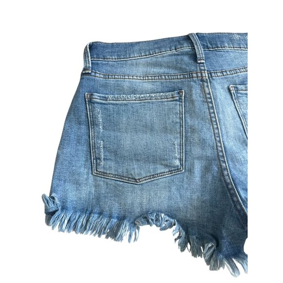 WHETHERLY Frayed Cutoff Denim Shorts Size US 4 / 27 - Picture 2 of 10